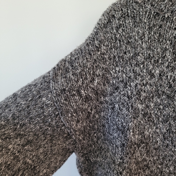 AZUL by Moussy Grey Cowl Neckline Long Sweater - Picture 5 of 12